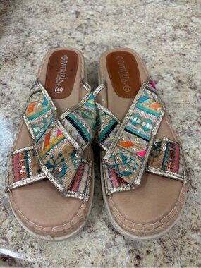 Patrizia by Spring Step size 41 slip on sandals